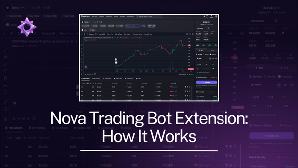 Nova Trading Bot Extension: How It Works